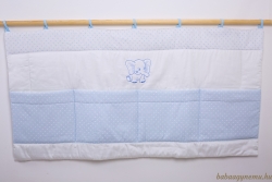 Premi kék pöttyös-elefánt - Faliszőnyeg termék főképe