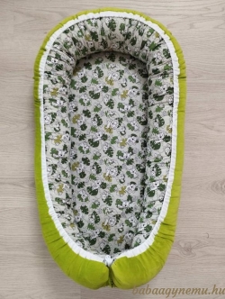 Bamako- zöld plüss- Babafészek termék főképe