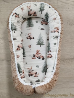 Erdőralli- mogyoró minky- Babafészek termék főképe