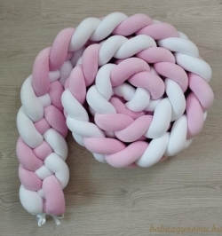 Rózsa- fehér 4- es fonat termék főképe