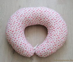 Korall felhő - Ergonomikus baba - mama párna termék főképe