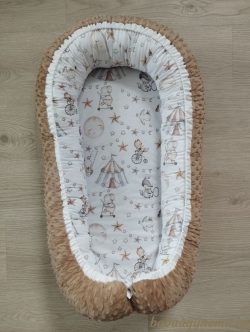 Vidám cirkusz- mogyoró minky- Babafészek termék főképe