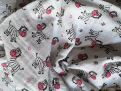 Pink zebra - pelenka termék főképe